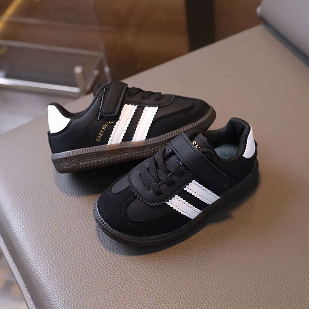 Zapatillas deportivas para niños — Cuero PU impermeable, suela blanda antideslizante