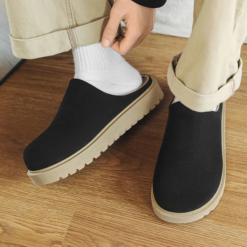 Zapatillas de casa para hombre — Suela blanda antideslizante, cómodas para verano 2026