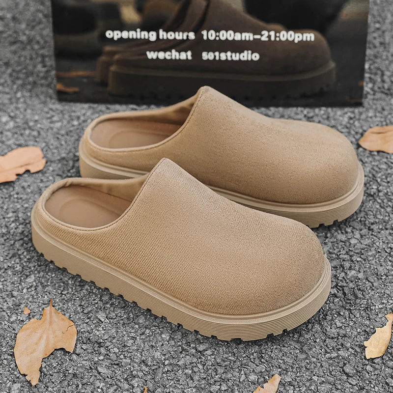 Zapatillas de casa para hombre — Suela blanda antideslizante, cómodas para verano 2026