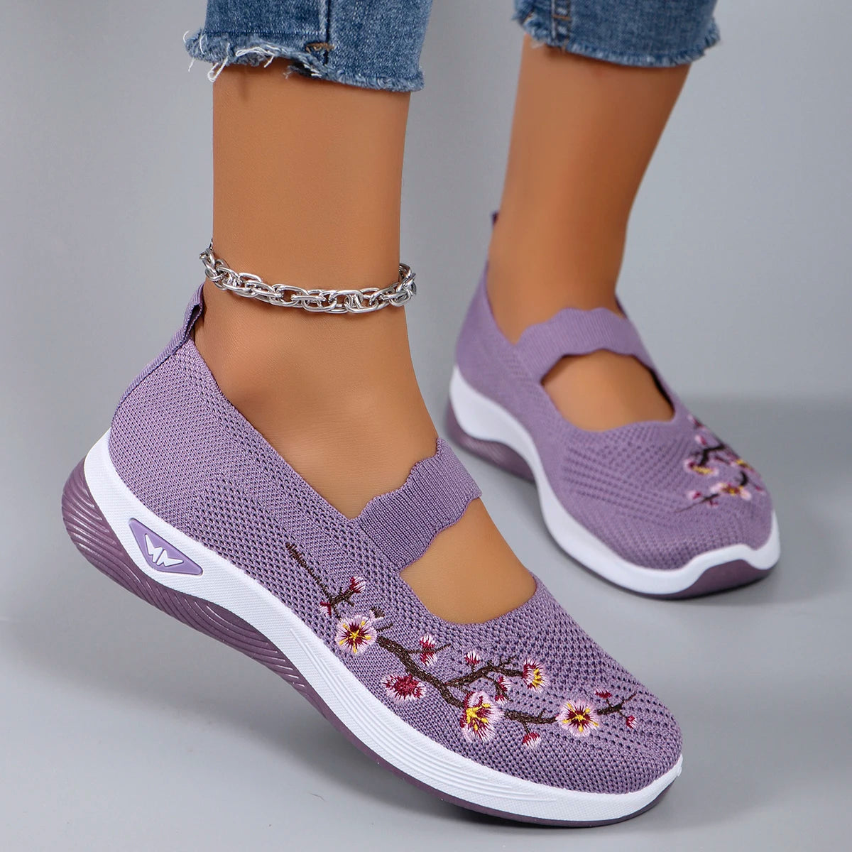 Zapatillas deportivas planas para mujer — Transpirables y cómodas, verano 2026