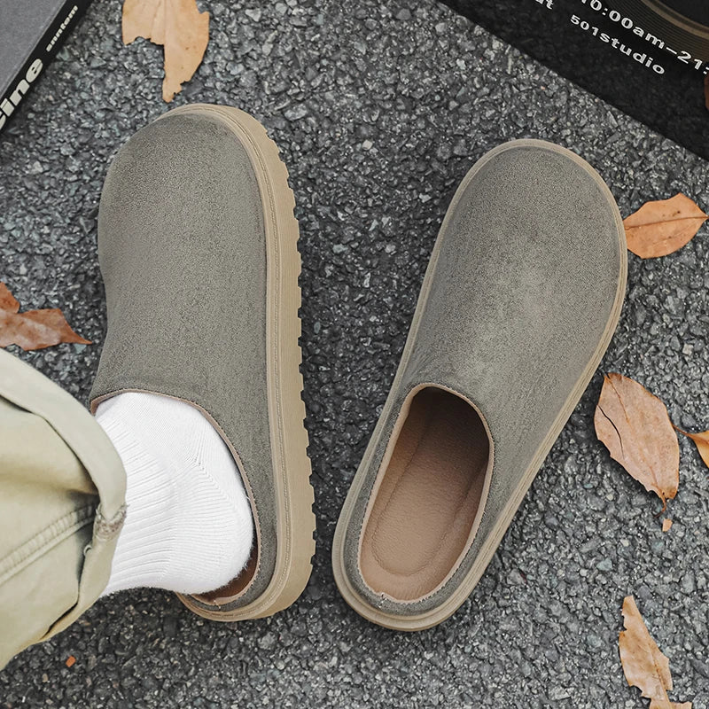 Zapatillas de casa para hombre — Suela blanda antideslizante, cómodas para verano 2026