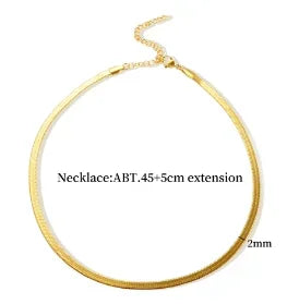 Collar de cadena de bolas en acero inoxidable — Unisex, minimalista y resistente