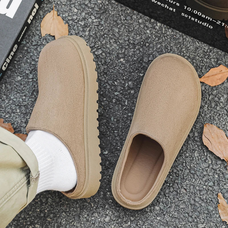 Zapatillas de casa para hombre — Suela blanda antideslizante, cómodas para verano 2026
