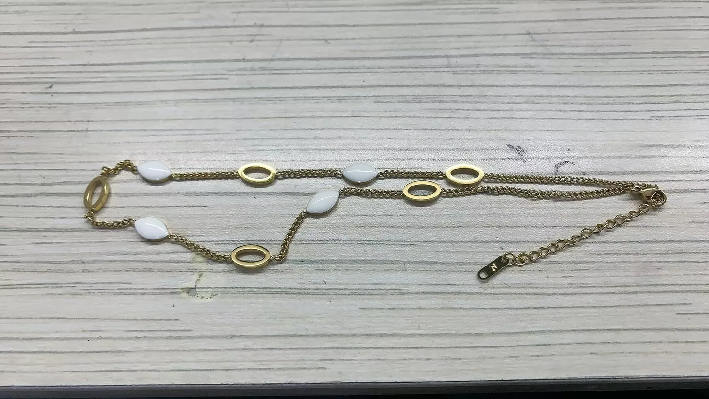 Collar de cadena de bolas en acero inoxidable — Unisex, minimalista y resistente