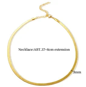 Collar de cadena de bolas en acero inoxidable — Unisex, minimalista y resistente