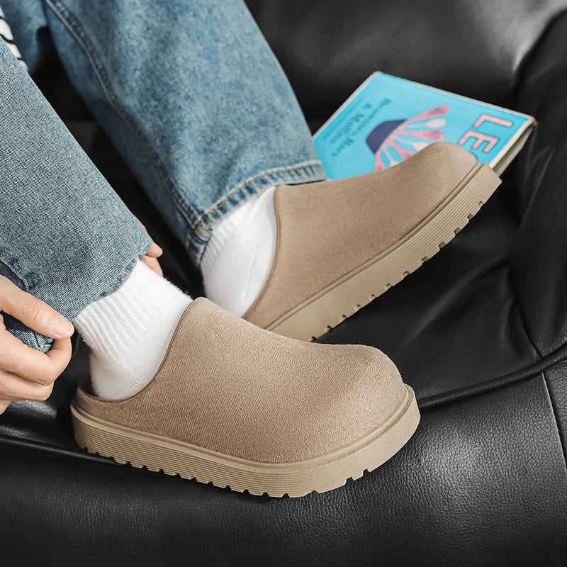 Zapatillas de casa para hombre — Suela blanda antideslizante, cómodas para verano 2026