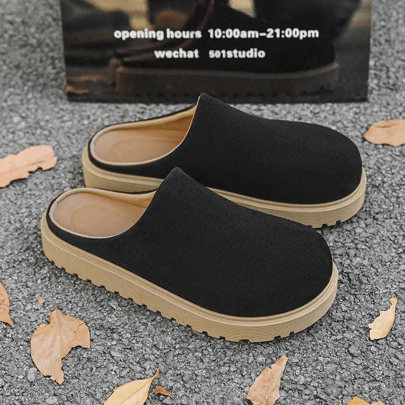 Zapatillas de casa para hombre — Suela blanda antideslizante, cómodas para verano 2026