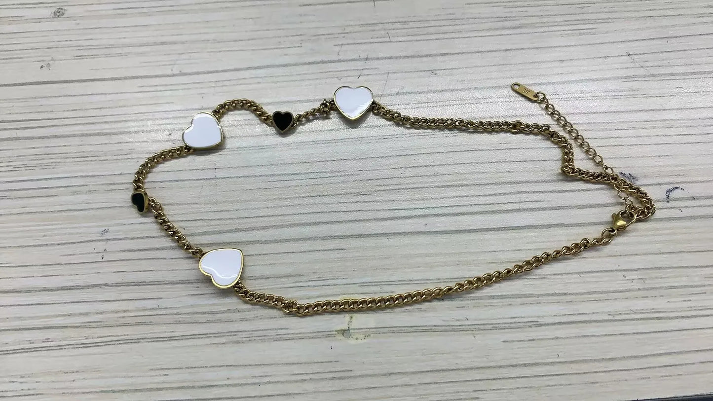 Collar de cadena de bolas en acero inoxidable — Unisex, minimalista y resistente