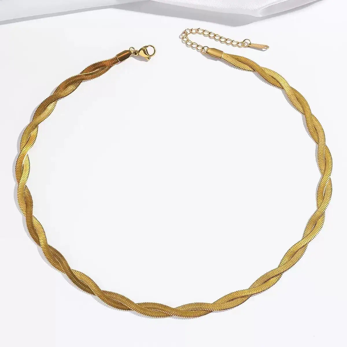 Collar de cadena de bolas en acero inoxidable — Unisex, minimalista y resistente