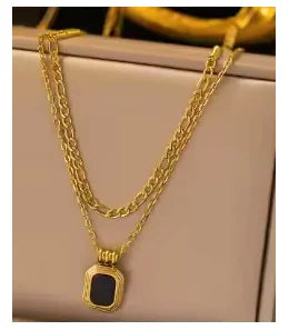 Collar de cadena de bolas en acero inoxidable — Unisex, minimalista y resistente