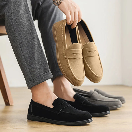 Mocasines sin cordones para hombre — Ligeros, transpirables y cómodos para el día a día