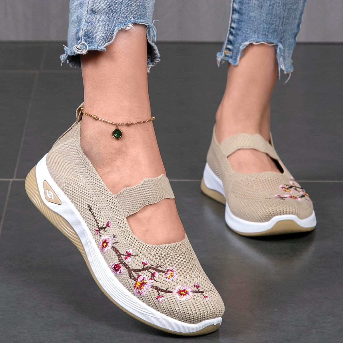 Zapatillas deportivas planas para mujer — Transpirables y cómodas, verano 2026